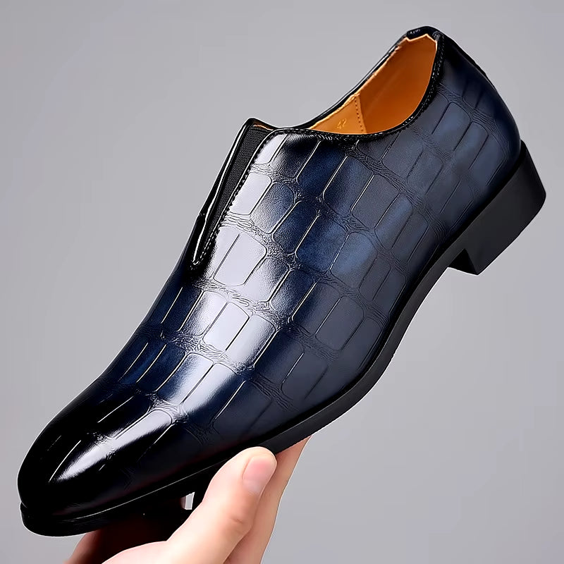 2024 Men Dress Shoes Retro British Style Paty Wedding Shoes for Men Breathable Loafers Luxury Designer Men Oxfords Formal Shoes