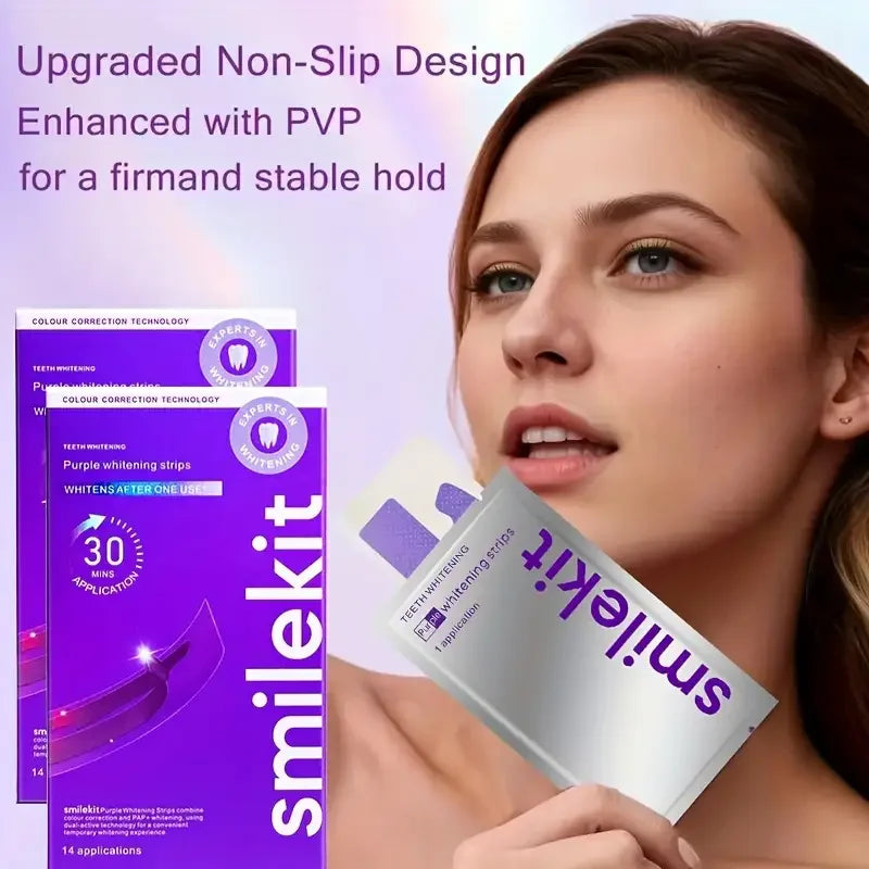14/7/2021 pares de tiras blanqueadoras dentales, tiras blanqueadoras 9D para reducir la sensibilidad dental.